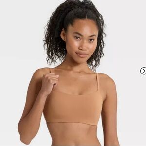 NWT Women's Luxury Collection Luxe Stretch Lightly Lined Scoop Bralette - Auden™